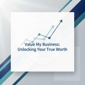 Business valuation concept graphic for ValueMyBusiness.com